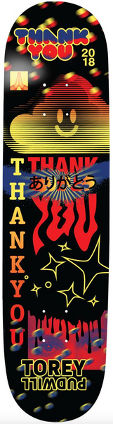 Thank You Torey Pudwill Fly 7.75 Skateboard Deck