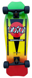 Hosoi Hammerhead Double Kick Rasta 10.25 Complete Skateboard
