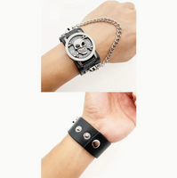 Flip cover and chain young adult watch