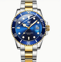 Submariner Style Quartz Movement Watch