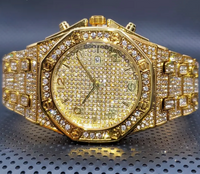 The "C.J." Luxury Rhinestone Quartz Movement Watch