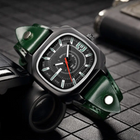 Vintage Men's Quartz Watch Square Wrist Watch