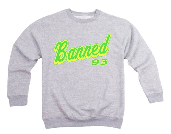 BANNED® Script Brazil Crew Sweatshirt