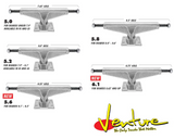 Venture Polished V-Light Skateboard Trucks Set (2)