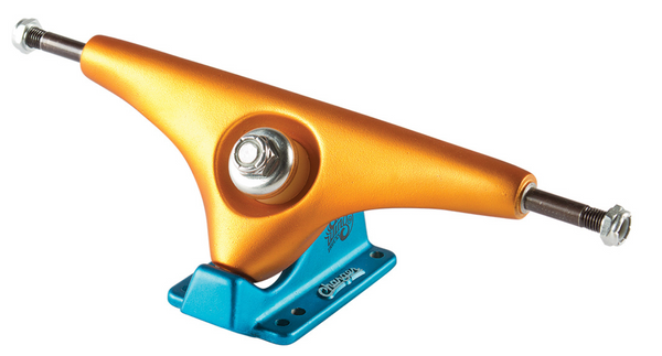 Gullwing Charger Orange 9" Skateboard Trucks (2)