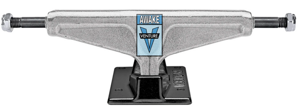 Venture V Light Awake Polished Blue Black Skateboard Trucks (2)