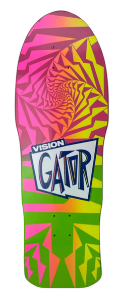 Vision "Double Take" Gator II Skateboard Deck - 10.25"x29.75"