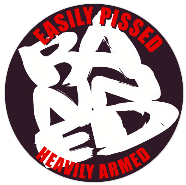 BANNED  "Easily Pissed" Sticker