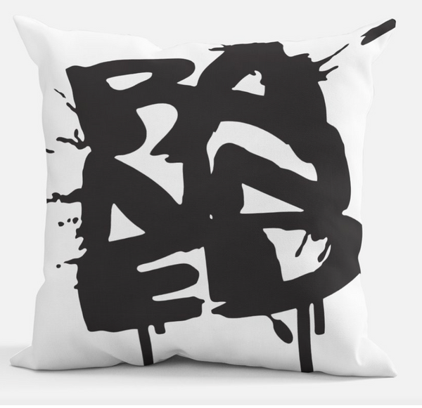 BANNED Splat Pillow 14"x14"