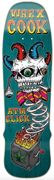 ATM Wrex Cook "Circus" Skateboard Deck