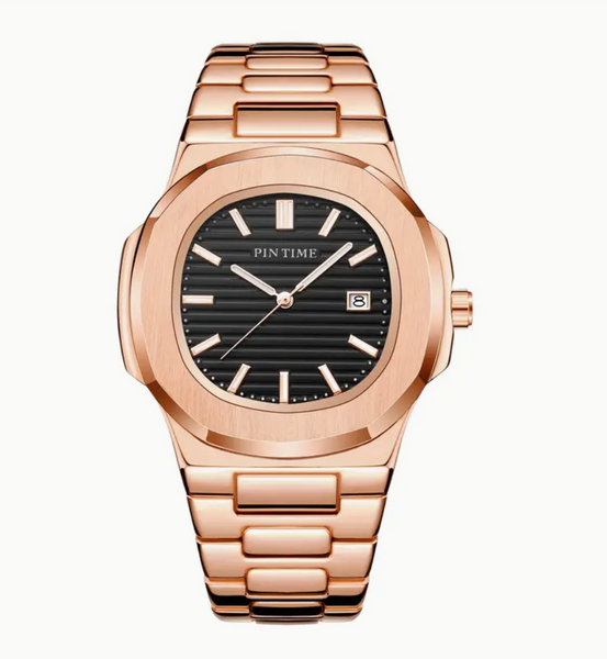 Pin Time Gold Luminous Watch