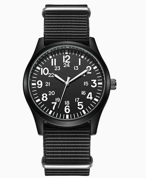 Pin Time Field Black Watch