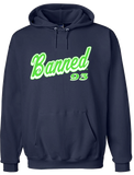 BANNED Cursive Pullover Hoodie